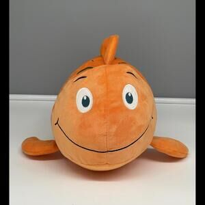 Kohls Cares for Kids Plush Orange Goldfish Fish with the Deep Sea Smile Toy 12”*